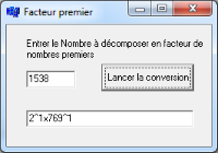 Facteurs premiers