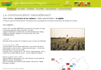 Site Promoseeds :<br>Page Entreprise