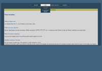 Site IUT :<br>Page Accueil